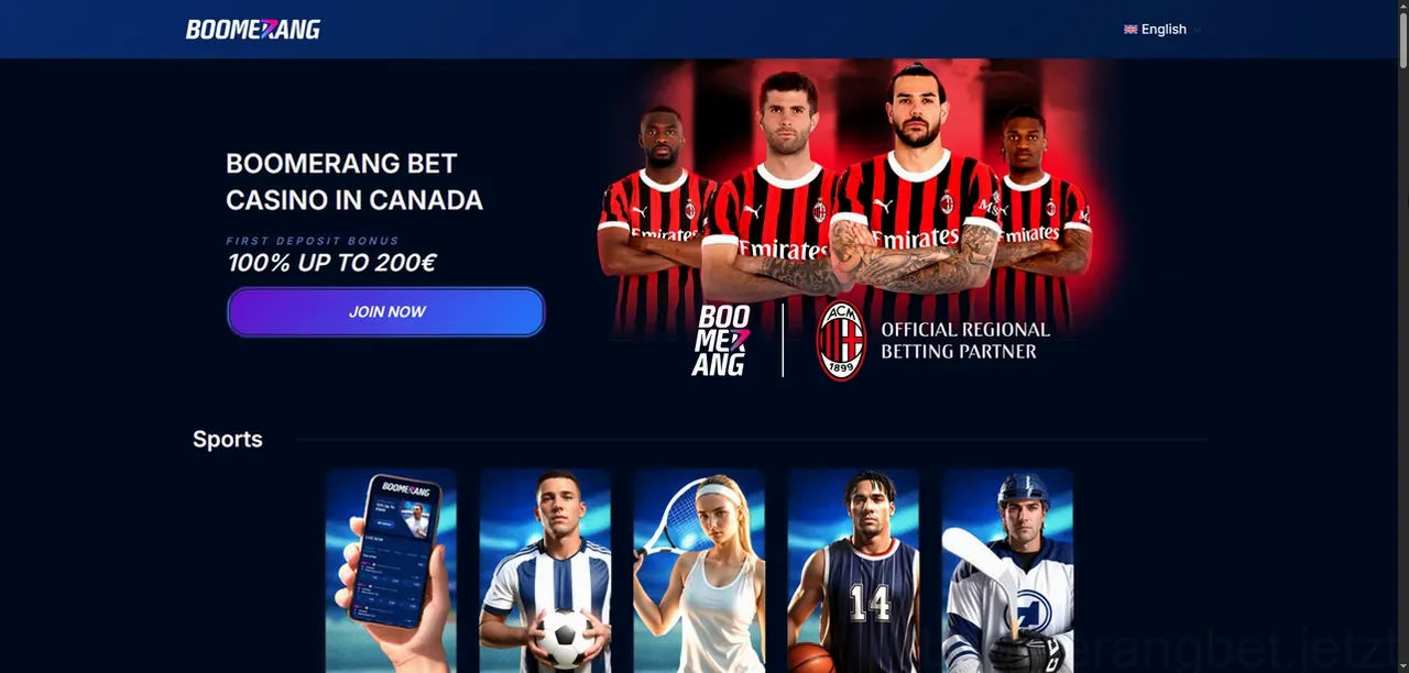 Boomerangbet Casino – Krypto-freundliches Online Casino 2026 Casino